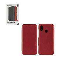 Чехол для Huawei P20 Lite book cover Puloka Luxury Leather, Red