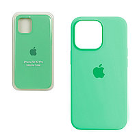 Чехол для Apple iPhone 12 (6.1*)/iPhone 12 Pro back cover Silicone Case Copy, Dark mint