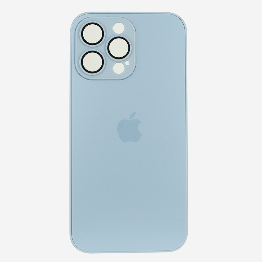 Чехол для Apple iPhone 14 Pro (6.1*) back cover AG-Glass, Sierra Blue - фото 1 - id-p115017834