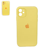 Чехол для Apple iPhone 11 (6.1*) back cover Silicone Case Copy, Yellow