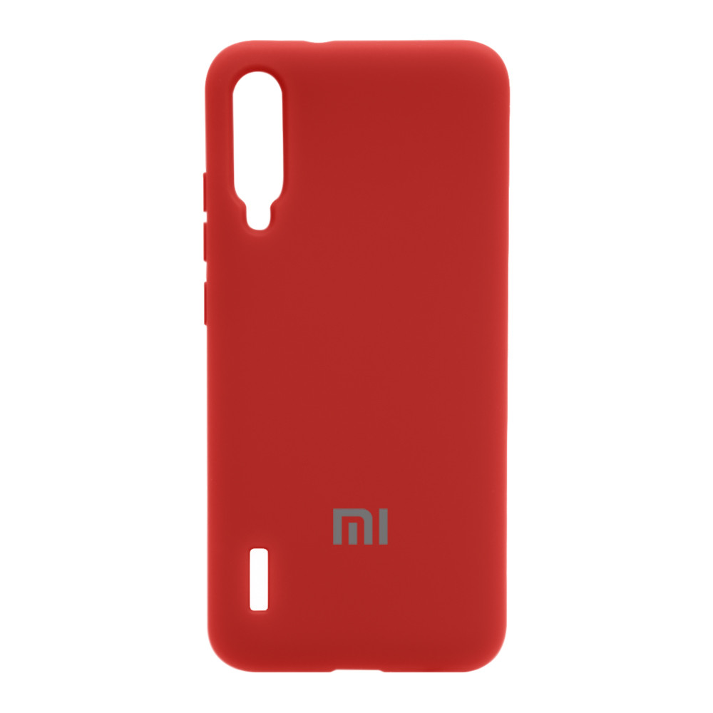 Чехол для Xiaomi Mi A3 back cover Silky and soft-touch Silicone Cover V1, Red - фото 1 - id-p115054465