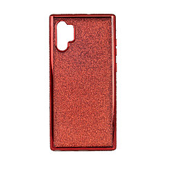 Чехол для Samsung Galaxy Note 10 Pro back cover TPU Bumper Swarovski V1, Red