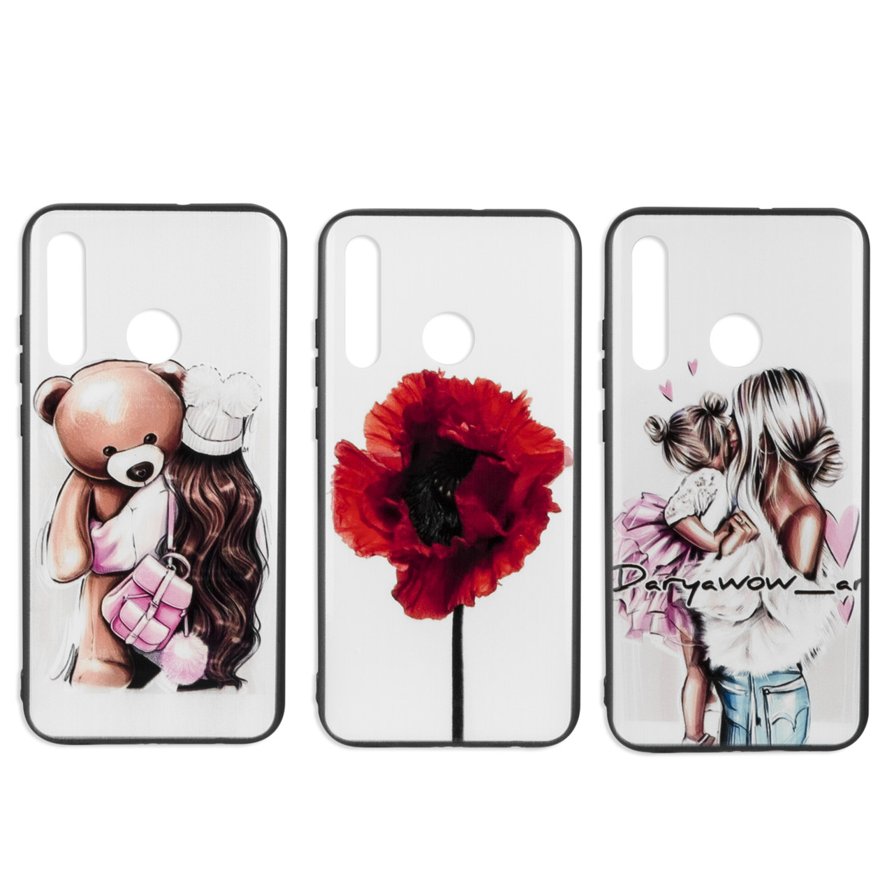 Чехол для Huawei P Smart (2019) back cover TPU+PC Family Series - фото 1 - id-p115054293