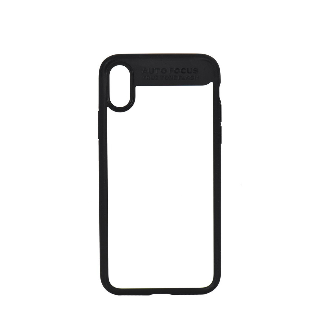 Чехол для Apple iPhone X back cover Baseus Suthin Case ARAPIPHX-SB01 plastic Clear/Black - фото 1 - id-p115053946