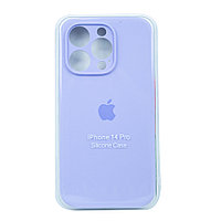 Чехол для Apple iPhone 14 Pro (6.1*) back cover Silicone Case cam protection, Sky Blue