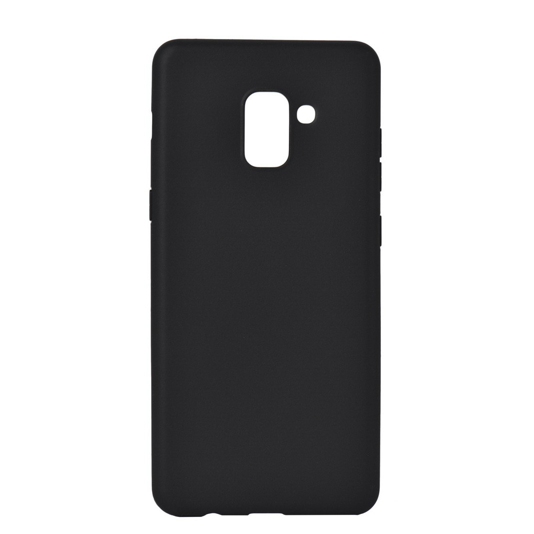 Чехол для Samsung Galaxy A8 Plus (2018) A730 back cover Hoco Fascination series gel Black - фото 1 - id-p115053775