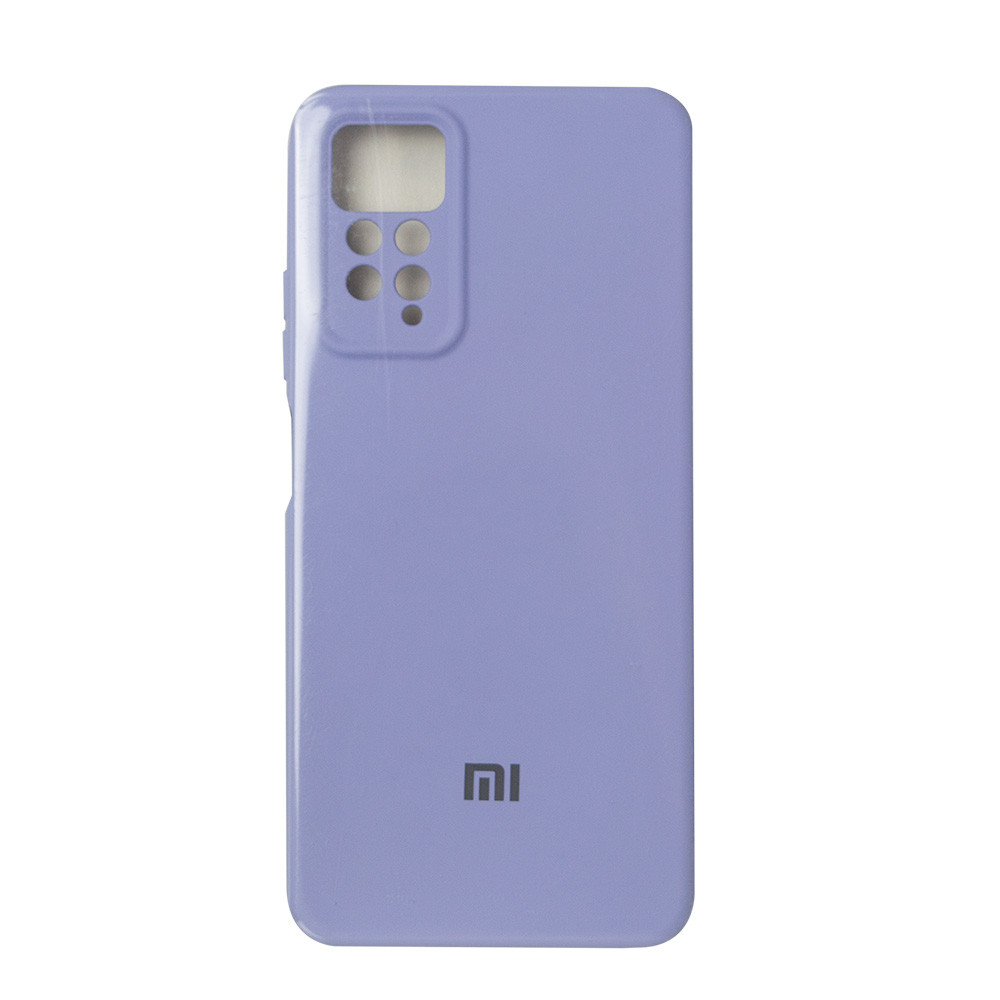 Чехол для Xiaomi Redmi Note 11 Pro back cover Silky and soft-touch Silicone Cover V1, Purple - фото 1 - id-p115054148