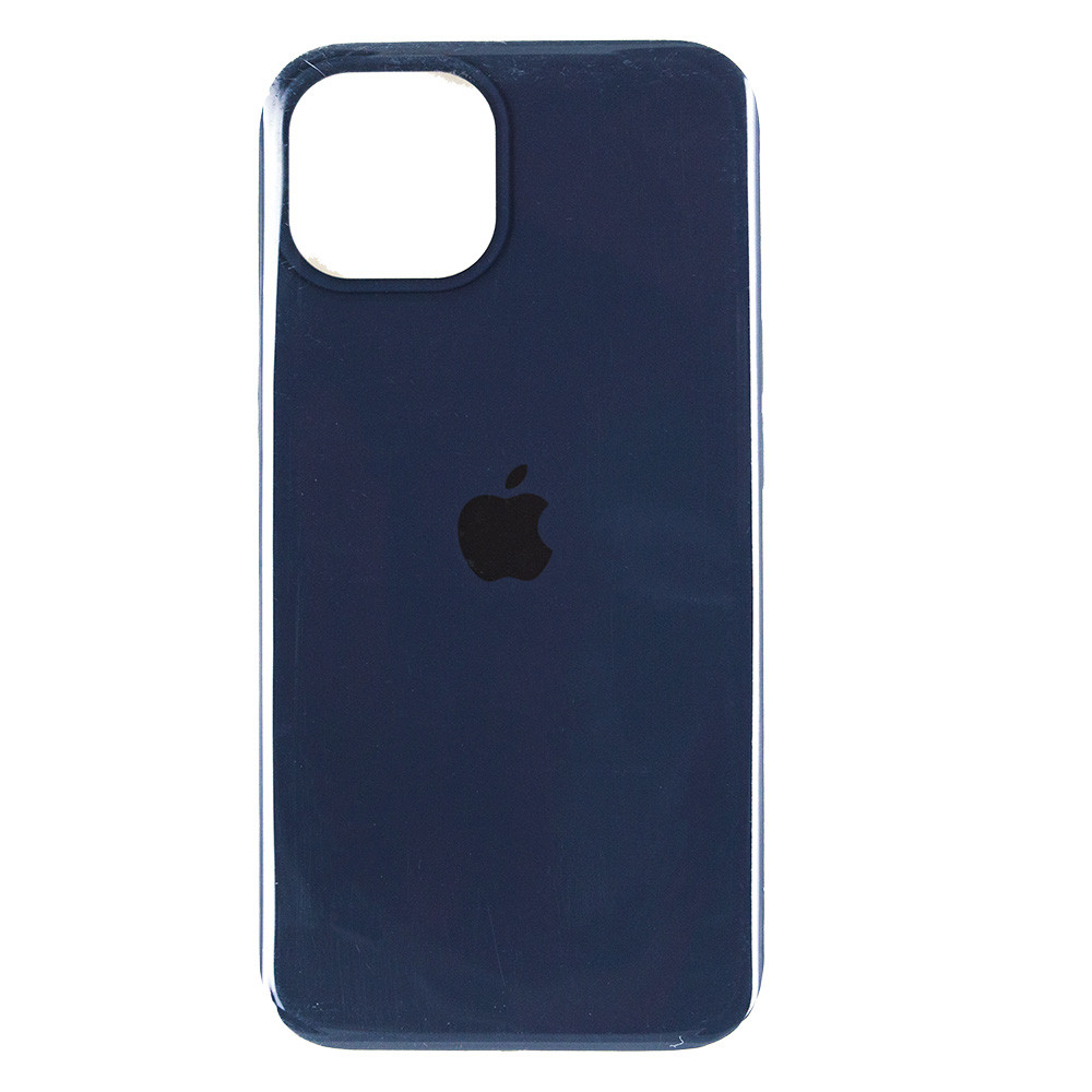 Чехол для Apple iPhone 14 Plus (6.7*) back cover Silicone Case, Copy, Dark Blue - фото 1 - id-p115054079