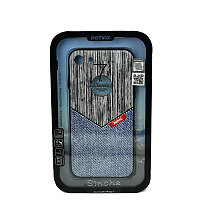 Apple IPhone 7 back cover Remax RM-279 jeans үшін қап