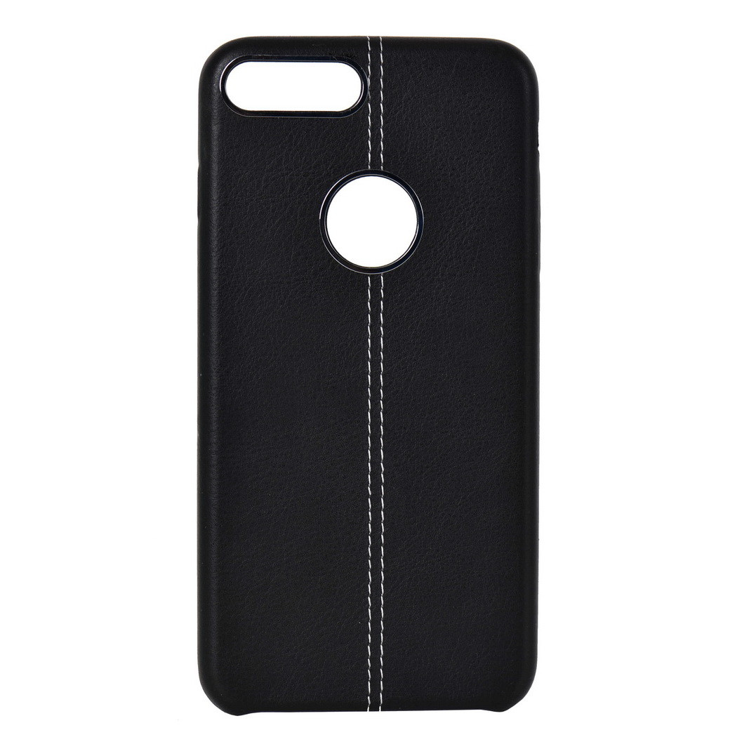 Чехол для Apple iPhone 7 Plus back cover Fashion Protective Case Leather Black - фото 1 - id-p115049935