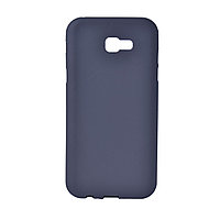 Чехол для Samsung Galaxy A7 (2017) A720 back cover Case gel Matt Black