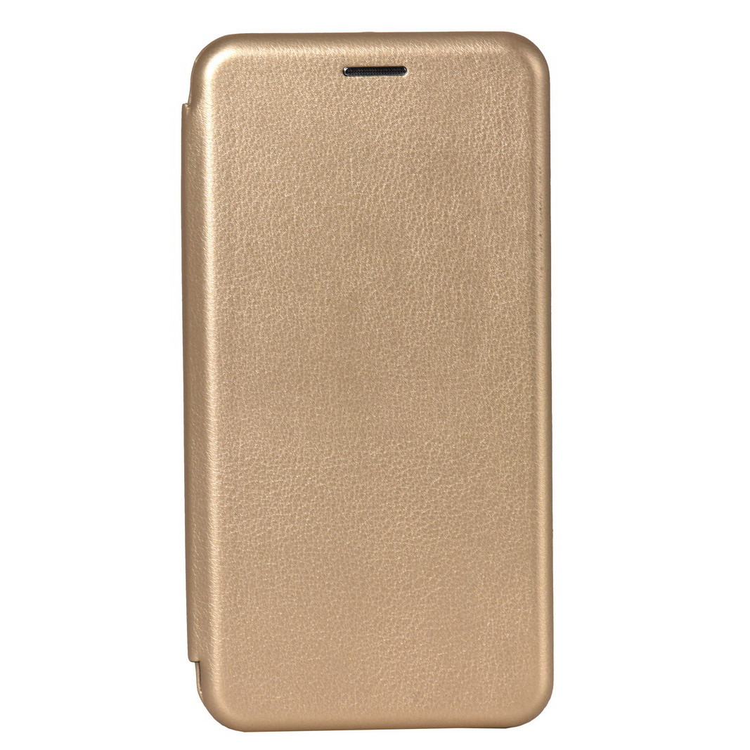 Чехол для Huawei Y6 Prime (2018) book cover Open Leather Gold - фото 1 - id-p115054327