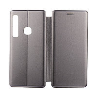 Чехол для Samsung Galaxy A9 (2018) A950 book cover Open Leather Gray