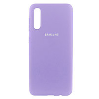 Чехол для Samsung Galaxy A70 back cover Silky and soft-touch Silicone Cover V1, Purple