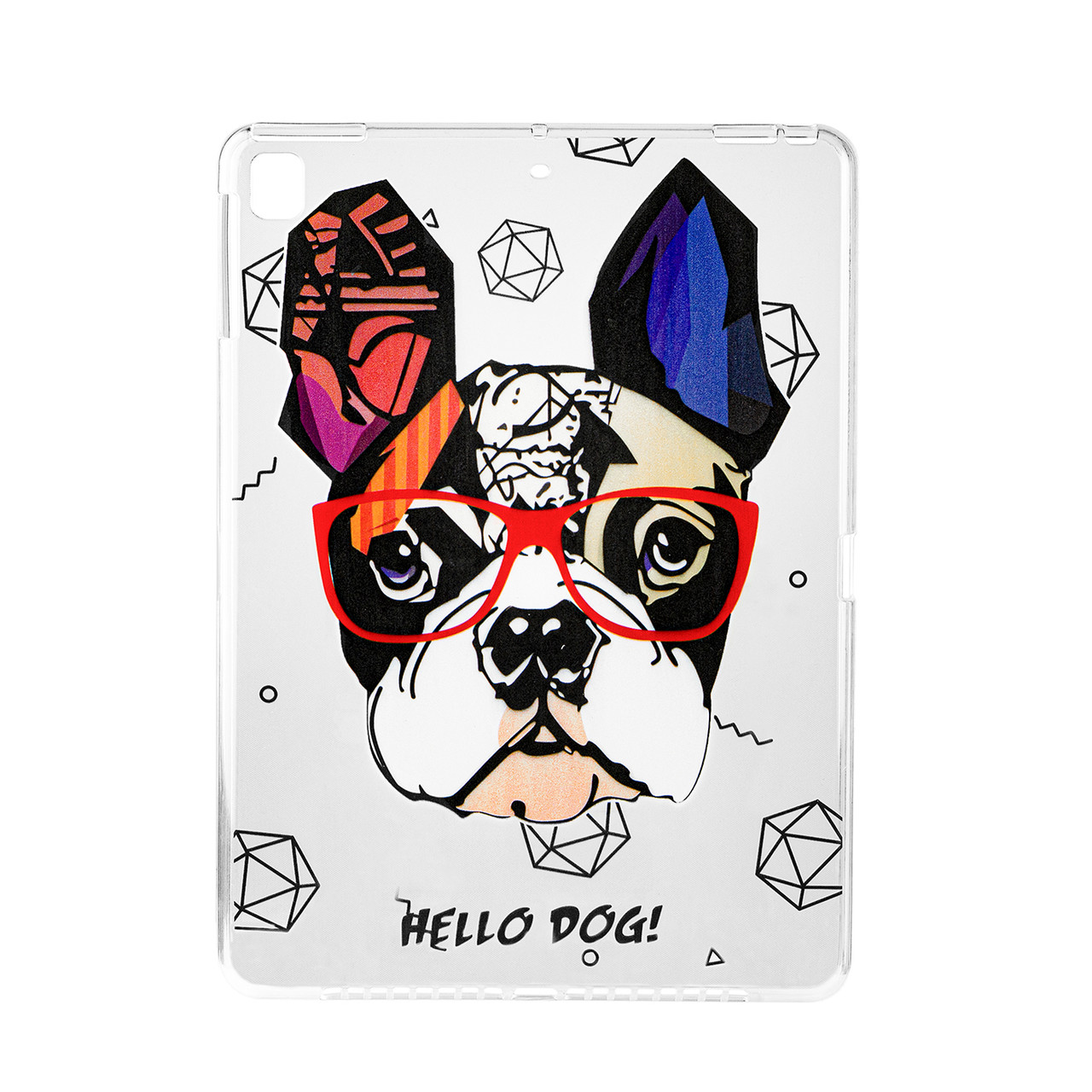 Чехол для Apple Ipad Pro 9.7" back cover TPU Hu Ang Hello Dog, Clear