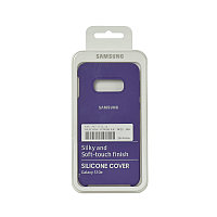 Чехол для Samsung Galaxy S10e G970 back cover Silky and soft-touch Silicone Cover Purple