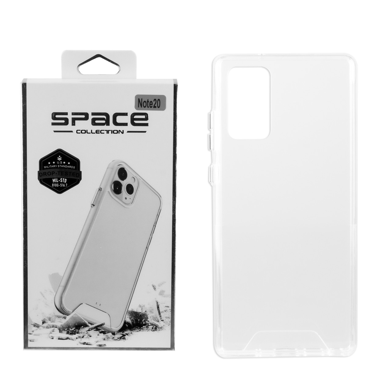 Чехол для Samsung Galaxy Note 20 back cover Space TPU+PC, Clear - фото 1 - id-p115049769