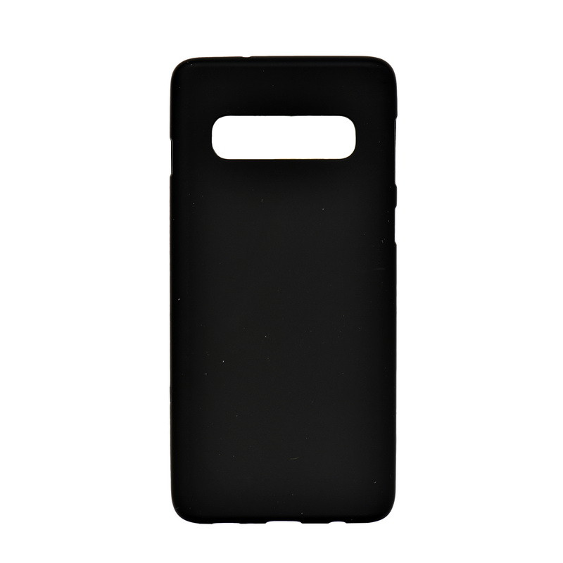 Чехол для Samsung Galaxy S10 back cover Case gel Matt Black - фото 1 - id-p115017569