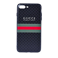 Чехол для Apple iPhone 7 Plus back cover Dfans Gucci The Making of gel Black