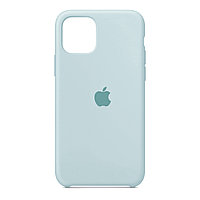 Чехол для Apple iPhone 11 Pro Max (6.5*) back cover Silicone Case Copy, Light Green