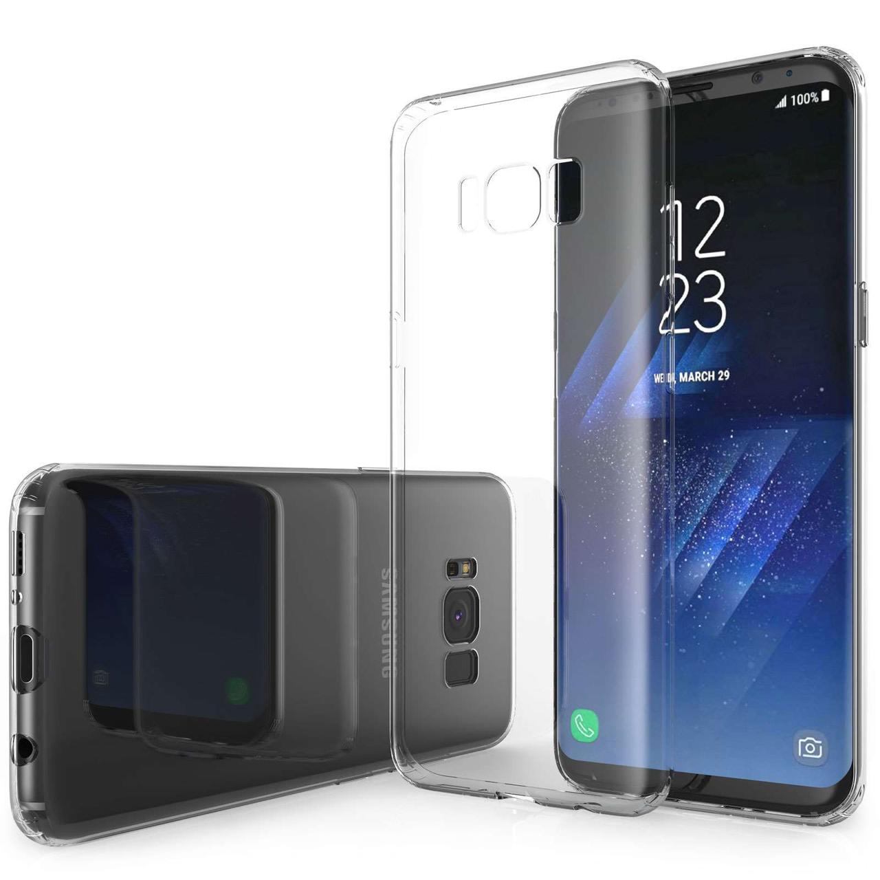 Чехол для Samsung Galaxy S8 Plus G955 back cover ultra-thin gel AAA clear - фото 1 - id-p115053983