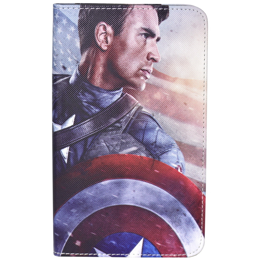 Чехол для Samsung Galaxy Tab A 7.0 SM-T285 book cover Hu Ang Captain America - фото 1 - id-p115023134