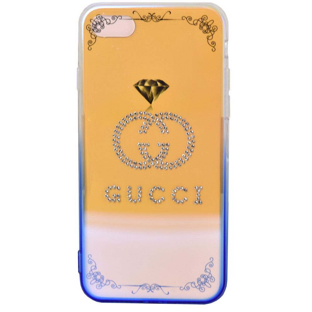 Чехол для Apple iPhone 7 back cover TPU+PC ChameLion Gucci Clear - фото 1 - id-p115053815