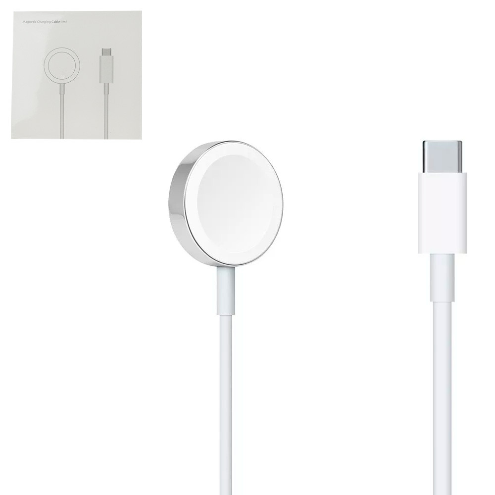 Кабель Apple Watch Magnetic charging , Type-C, 1m, White