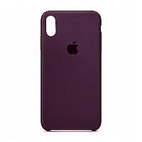 Чехол для Apple iPhone XS back cover Silicone Case Copy, Bordo