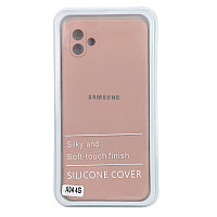 Чехол для Samsung Galaxy Note 10 back cover Silky and soft-touch Silicone Cover, Peach