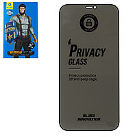 Защитное стекло Apple iPhone 12 Pro Max (6.7*) Blueo HD Anti-Peep Privat (NPB14), Black