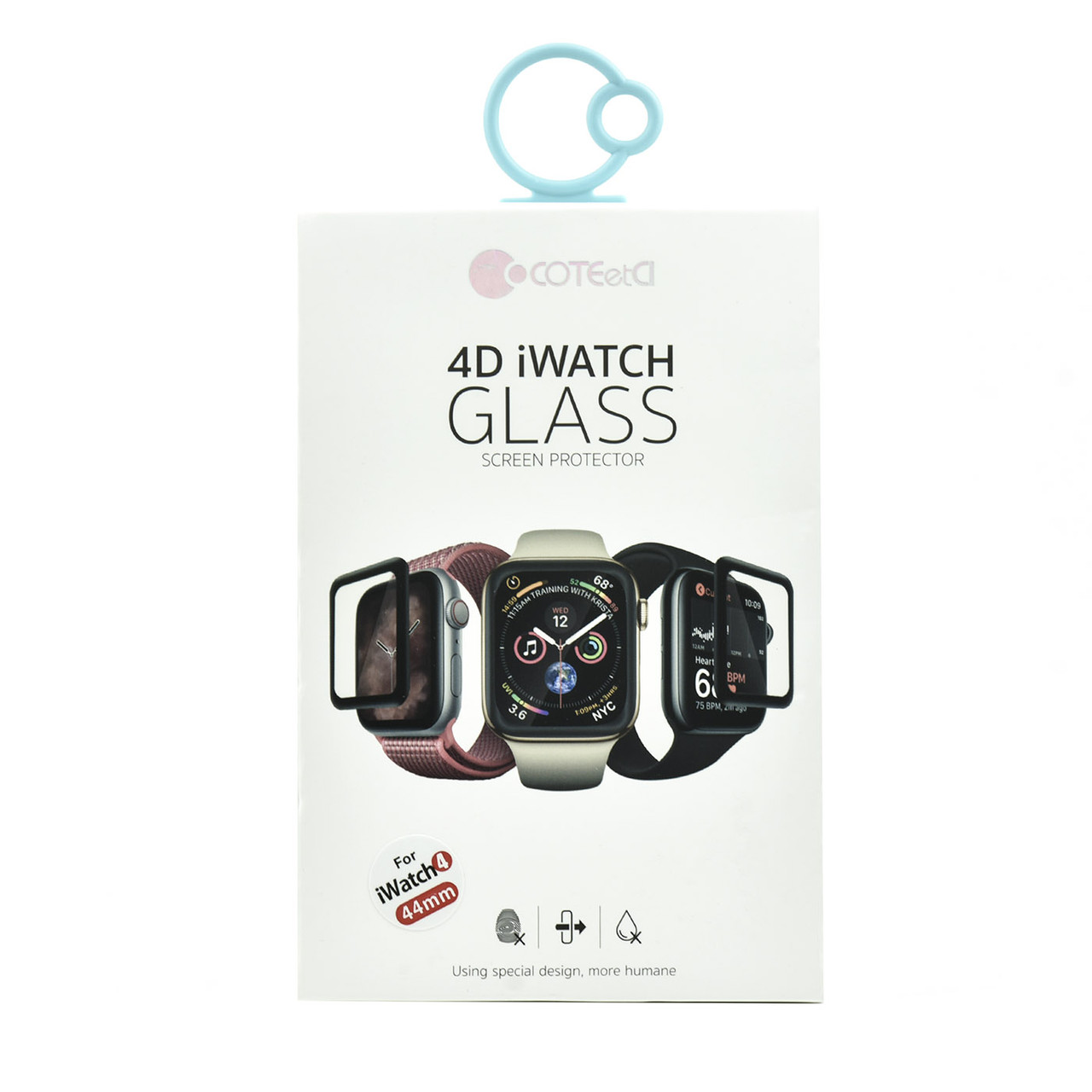 Защитное стекло For Apple Watch 44mm COTEetCI CS2216-watch-44 4D iWatch Glass