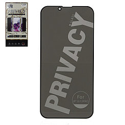 Защитное стекло Apple iPhone 13 Pro Max (6.7*) Privacy Premium Tempered Glass, (AL), Black