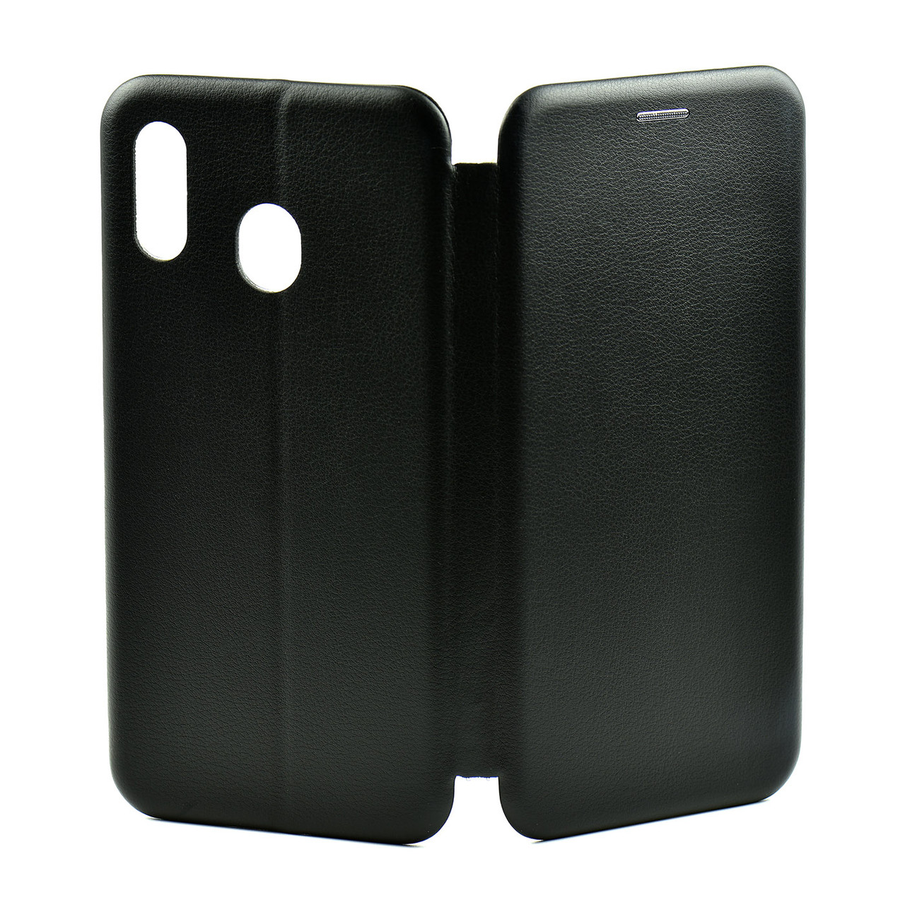 Чехол для Samsung Galaxy A20/A30 book cover Open Leather Black - фото 1 - id-p115022894