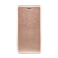 Чехол для Samsung Galaxy A20S book cover Open Leather Rose Gold