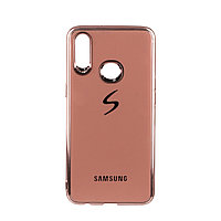 Чехол для Samsung Galaxy A10S back cover TPU Glossy Fashion Series, Terracotta