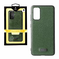 Чехол для Samsung Galaxy S20 Plus back cover Kajsa Luxe Collection Leather, Green