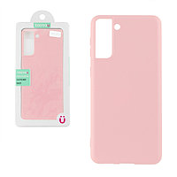 Чехол для Samsung Galaxy S21 Plus back cover YouYou Silky and soft-touch Silicone Cover, Powder