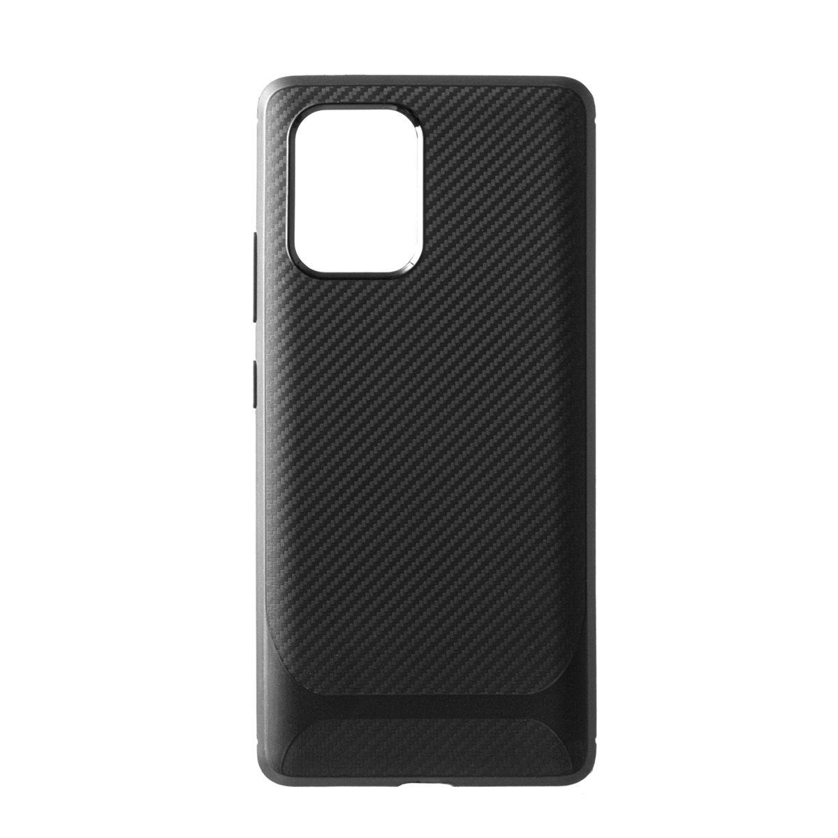 Чехол для Samsung Galaxy S10 Lite (2020) back cover TPU Carbon Series V2, Black - фото 1 - id-p115054232