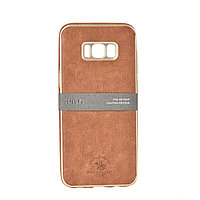 Чехол для Samsung Galaxy S8 Plus G955 back cover Santa Barbara Polo&Racquet Club Delve Brown/Gold