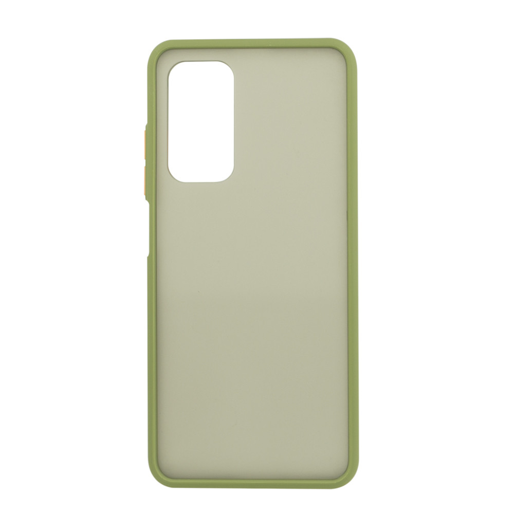 Чехол для Xiaomi Mi 10T Pro back cover Case gel Matt Gray/Green - фото 1 - id-p115024484