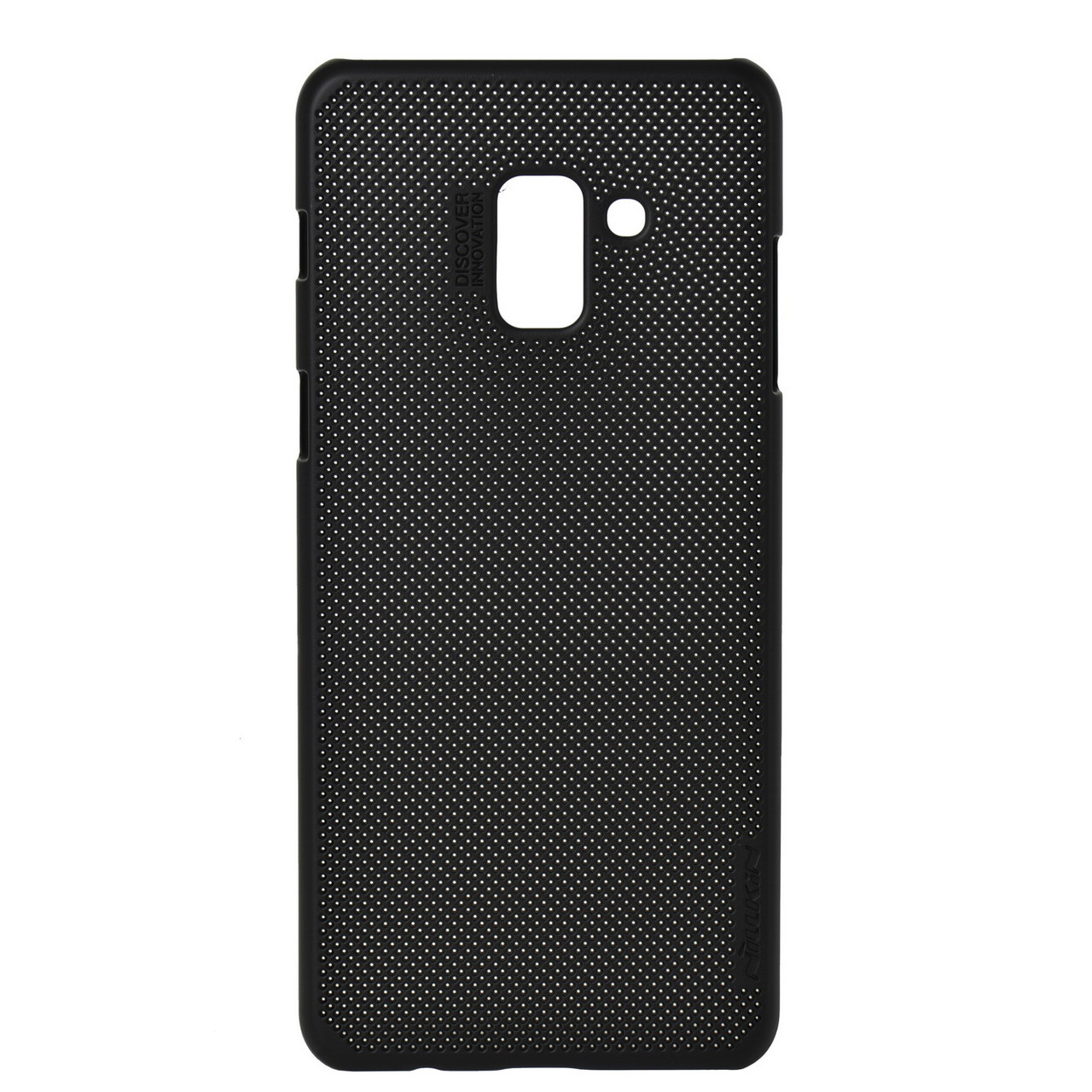 Чехол для Samsung Galaxy A8 Plus (2018) A730 back cover Nillkin Air Plastic Black - фото 1 - id-p115054601
