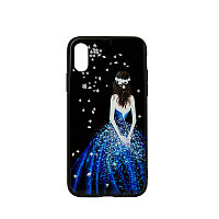 Чехол для Apple iPhone XS back cover TPU+PC Fashion Series Girl