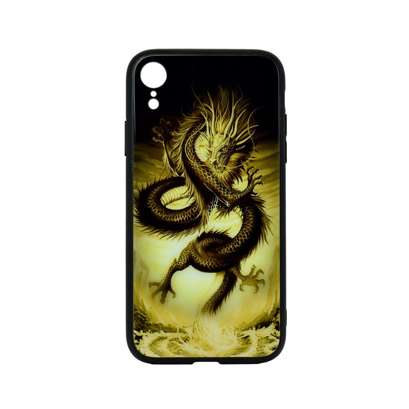 Чехол для Apple iPhone XR (6.1*) back cover TPU+PC Fashion Series Dragon - фото 1 - id-p115049629