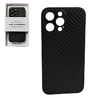 Чехол для Apple iPhone 14 Pro (6.1*) back cover KZDOO, Air Carbon, Black