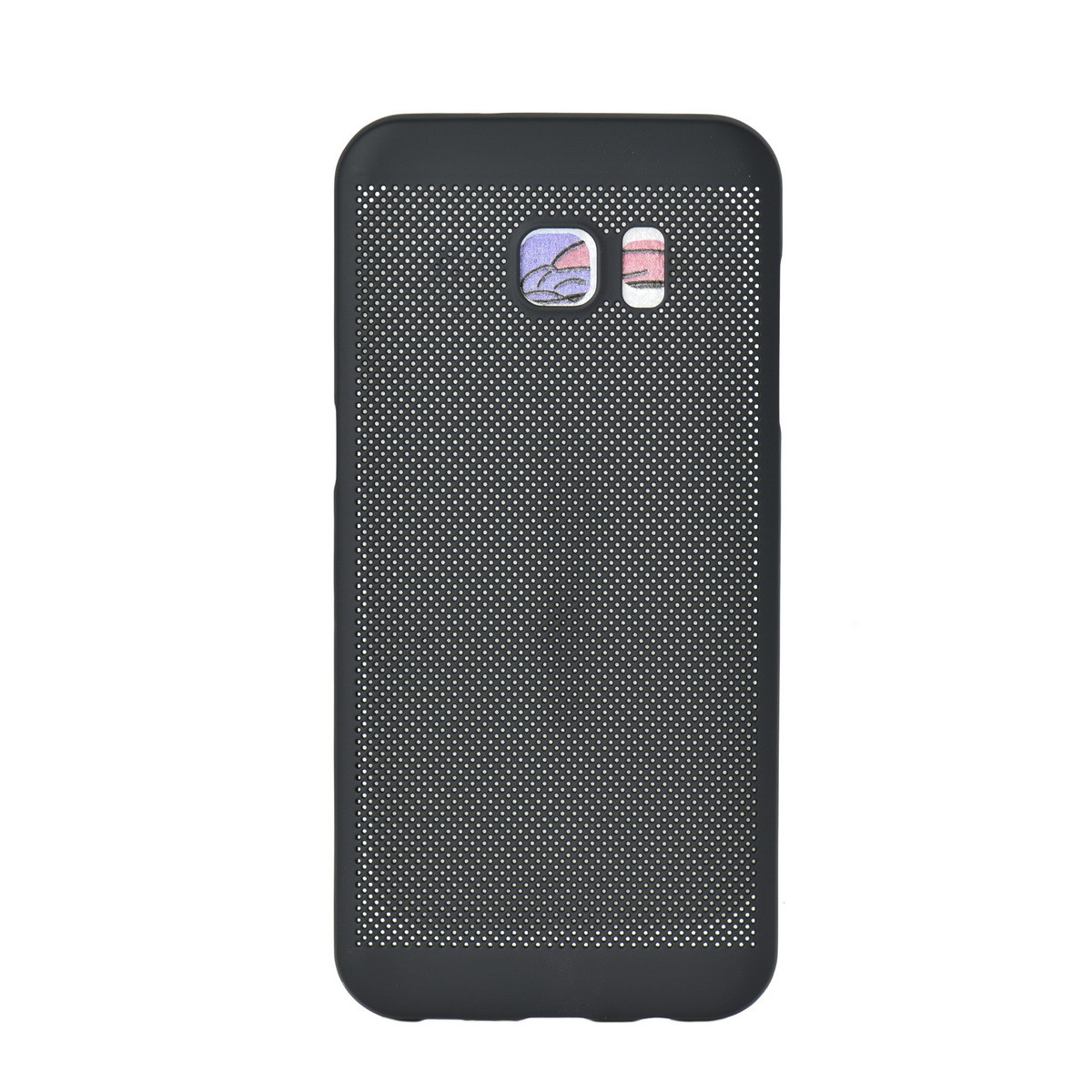 Чехол для Samsung Galaxy S7 Edge G935 back cover netting plastic oem Black - фото 1 - id-p115054051