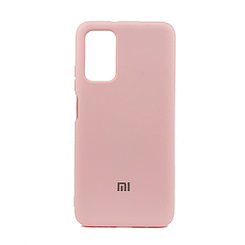 Чехол для Xiaomi Poco M3 back cover Silky and soft-touch Silicone Cover OEM, Pink