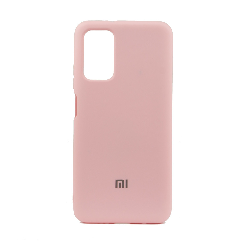 Чехол для Xiaomi Poco M3 back cover Silky and soft-touch Silicone Cover OEM, Pink - фото 1 - id-p115021064