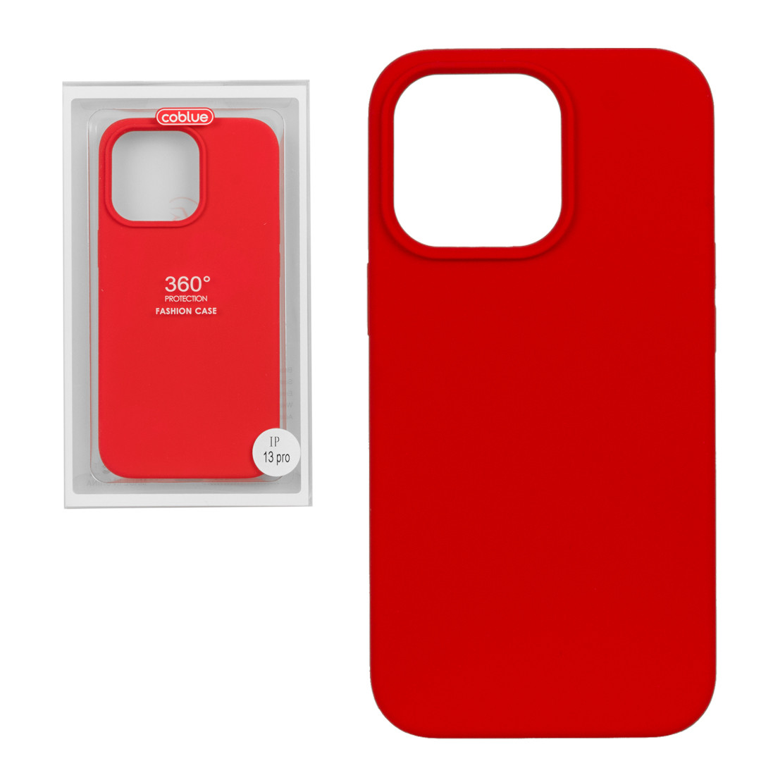 Чехол для Apple iPhone 13 Pro (6.1*) back cover Coblue CB-K34, Silicone Case, Red - фото 1 - id-p115054189