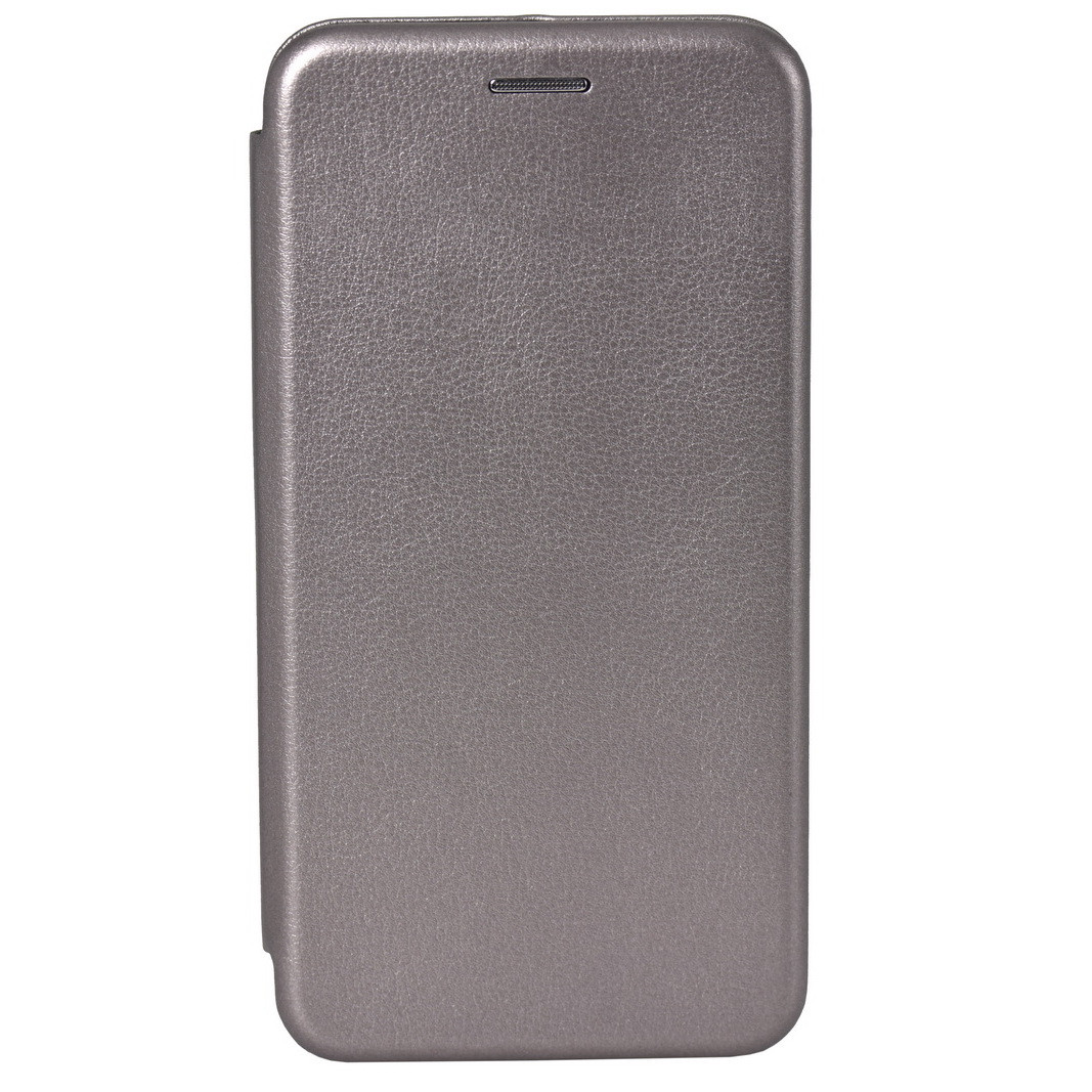 Чехол для Huawei Y3 (2018) book cover Open Leather Gray - фото 1 - id-p115053928